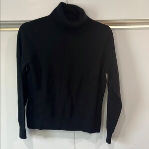Classic Black Turtleneck Sweater